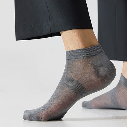 Plusock Air Mesh Sheer Ankle Socks(4 Pairs) - image 1
