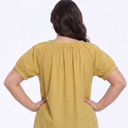 Plusock Vintage Tie Neck Button Front Blouse - image 8