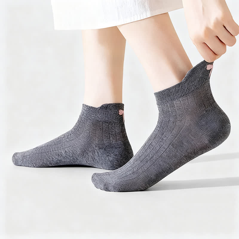 Plusock Airy Mesh Low Cut Ankle Socks(6 Pairs) - image 2
