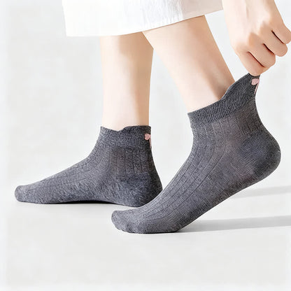 Plusock Airy Mesh Low Cut Ankle Socks(6 Pairs) - image 2