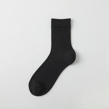 Plusock Air Mesh Quarter Socks(6 Pairs) - Black - EU35-43(US2-9) - image 8