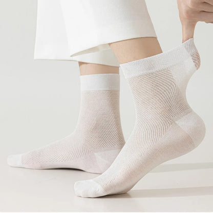 Plusock Air Mesh Quarter Socks(6 Pairs) - image 2