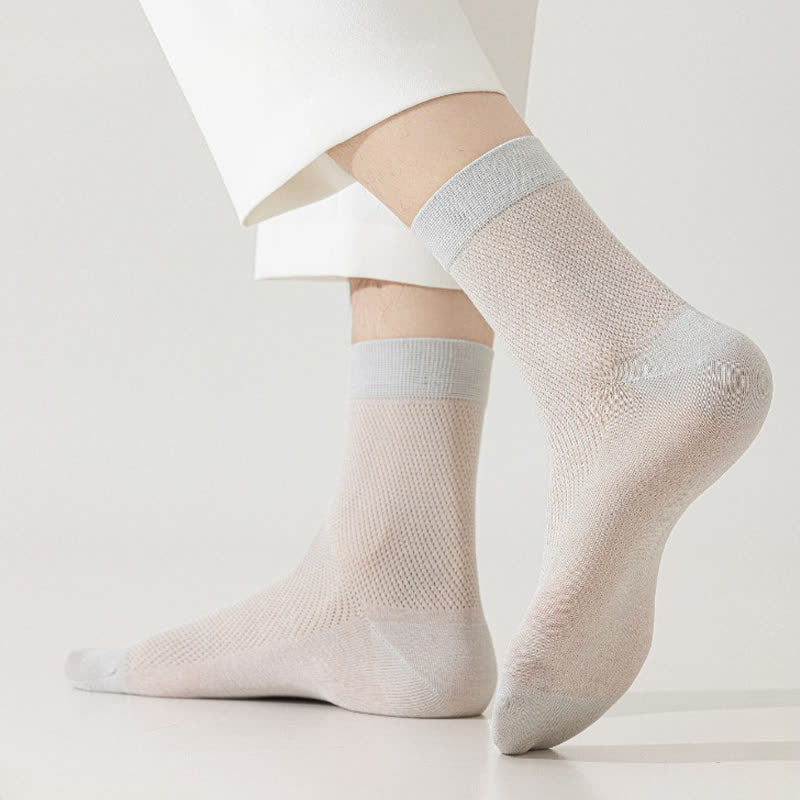 Plusock Air Mesh Quarter Socks(6 Pairs) - image 1