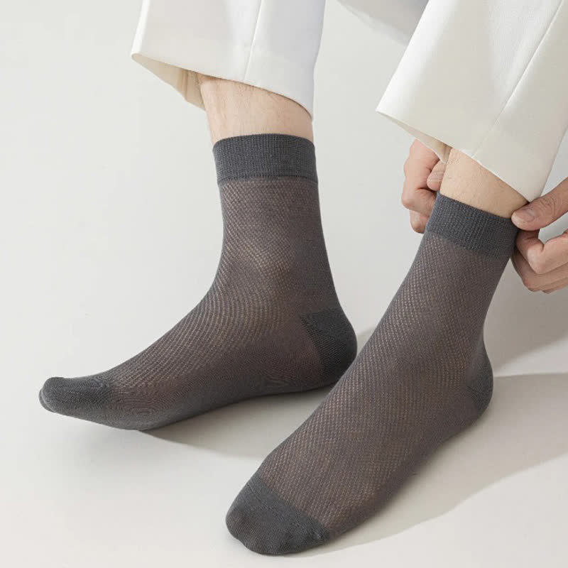 Plusock Air Mesh Quarter Socks(6 Pairs) - image 3