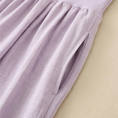 Plusock High Waist Draped Wide Leg Pants - image 9
