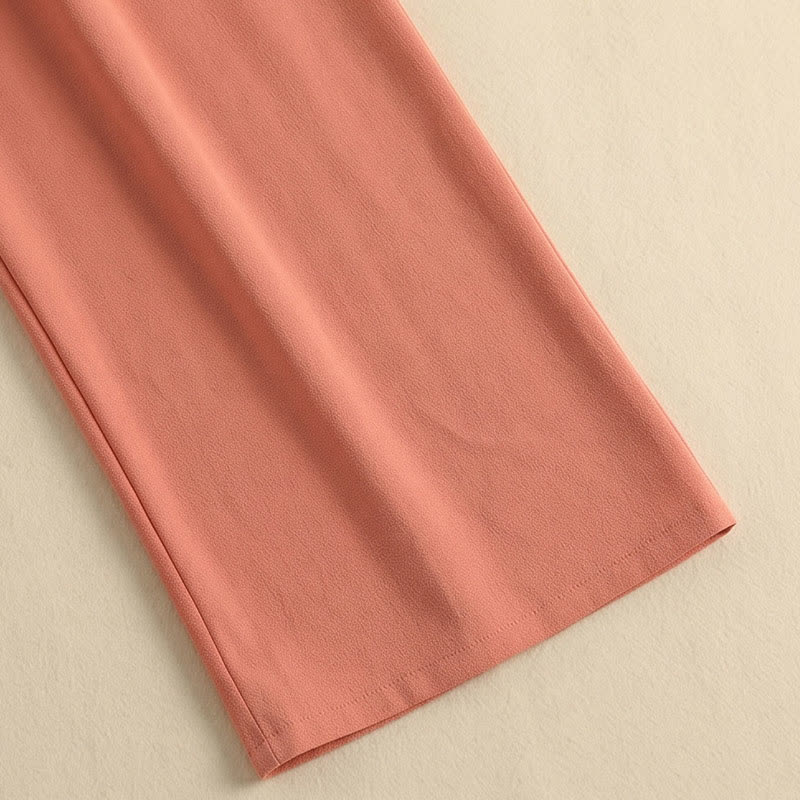 Plusock High Waist Draped Wide Leg Pants - image 10