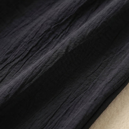 Plusock High Waist Draped Wide Leg Pants - image 15