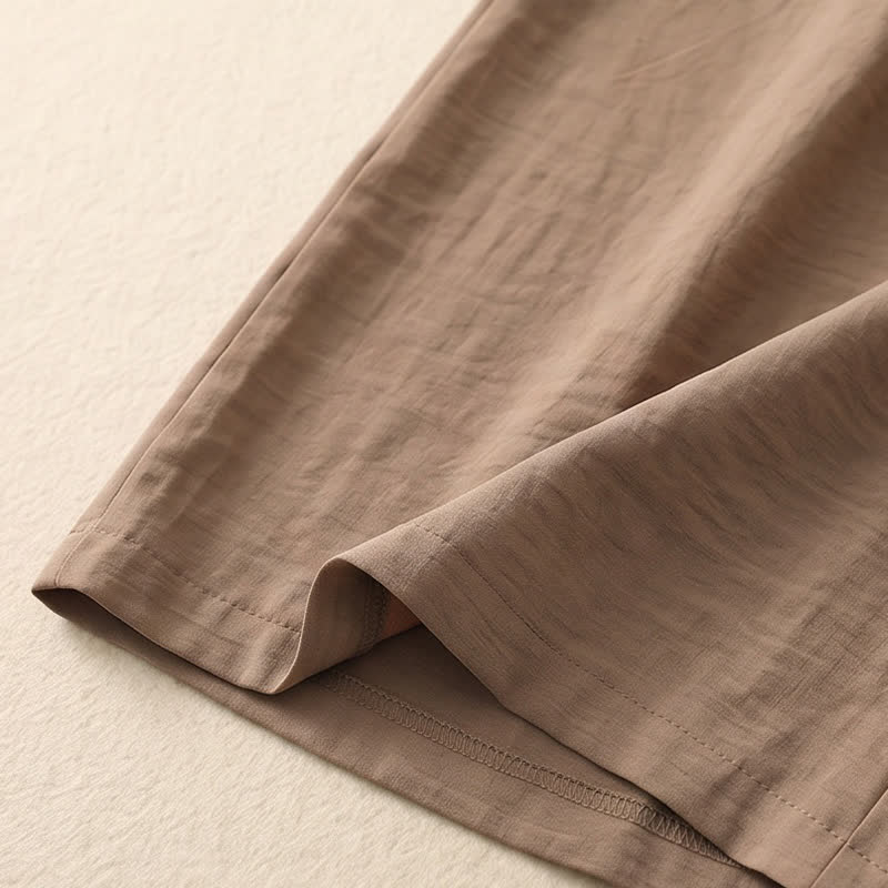 Plusock Soft Stretch Wide Leg Casual Pants - image 12
