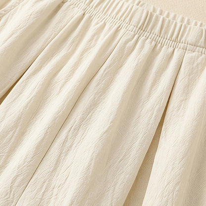 Plusock Adjustable Drawstring Elastic Waist Wide Leg Pants - image 4