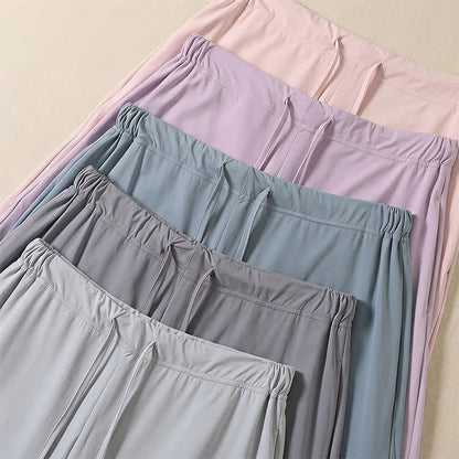 Plusock Ice Silk Drawstring Lounge Shorts - image 6