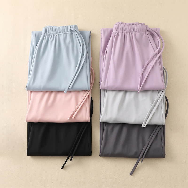 Plusock Ice Silk Drawstring Lounge Shorts - image 12