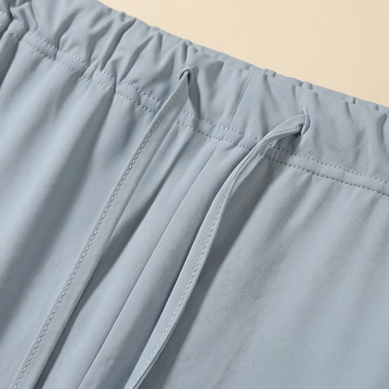 Plusock Ice Silk Drawstring Lounge Shorts - image 29
