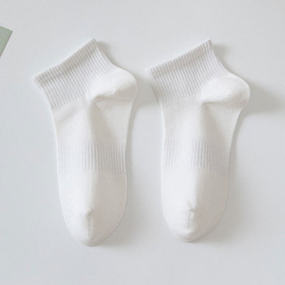 Plusock Soft Cotton Ankle Socks(7 Pairs) - White - EU36-42(US3-8.5) - image 3