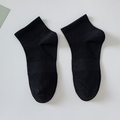 Plusock Soft Cotton Ankle Socks(7 Pairs) - Black - EU36-42(US3-8.5) - image 7