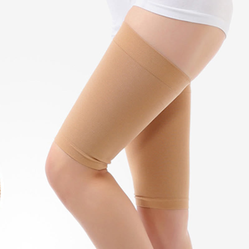 Plusock Postoperative Support Thigh Compression Sleeves - Nude - 2XL - image 2