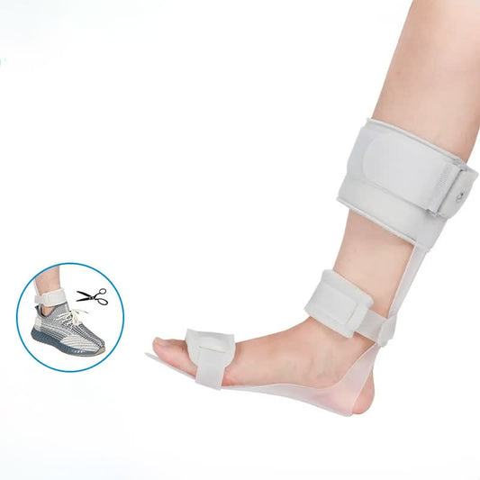 Plusock Adjustable Foot Drop Stabilizer and Flat Foot Ankle Brace - image 0