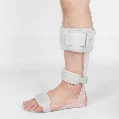 Plusock Adjustable Foot Drop Stabilizer and Flat Foot Ankle Brace - White - EU44-47(US10-12.5) - image 1