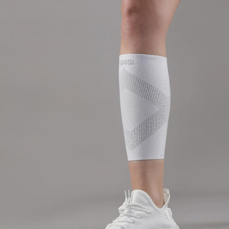 Plusock Air Mesh Compression Calf Sleeve - White - XL - image 3