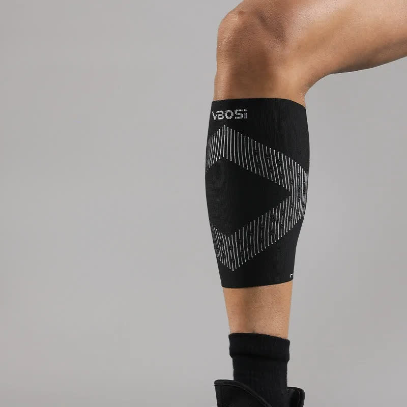 Plusock Air Mesh Compression Calf Sleeve - Black - XL - image 0