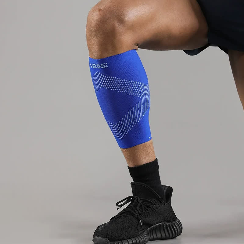 Plusock Air Mesh Compression Calf Sleeve - Blue - XL - image 1