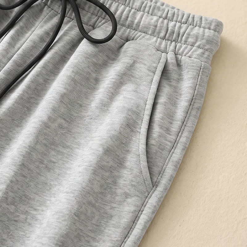 Plusock Drawstring Elastic Waist Wide Leg Lounge Pants - image 28
