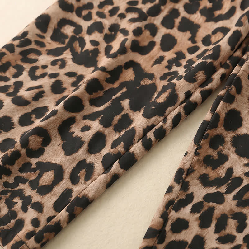 Plusock Drawstring Elastic Waist Wide Leg Lounge Pants - image 29