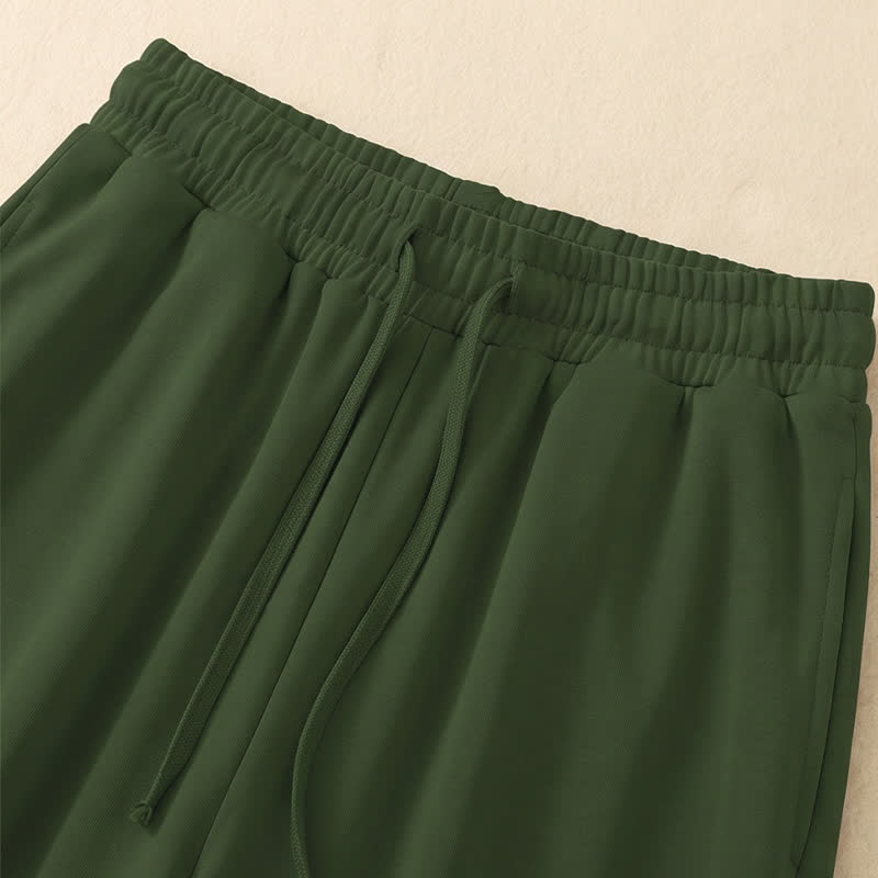 Plusock Drawstring Elastic Waist Wide Leg Lounge Pants - image 21