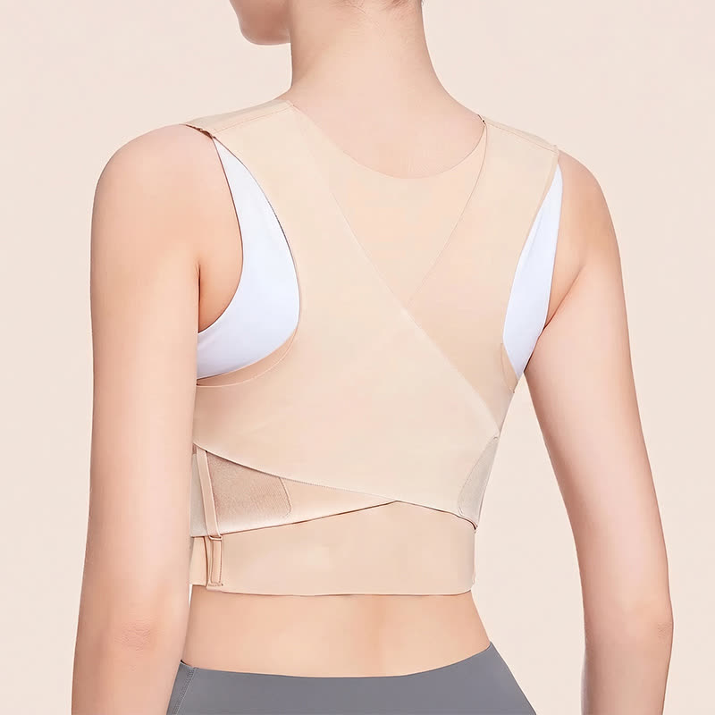 Plusock Open Bust Cross Back Posture Corrector Brace - image 1