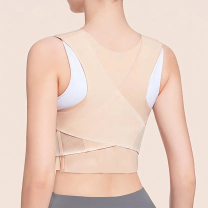 Plusock Open Bust Cross Back Posture Corrector Brace - image 1