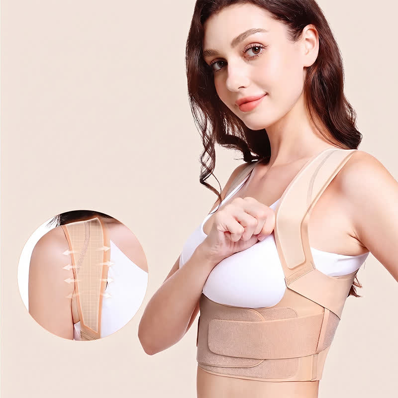 Plusock Open Bust Cross Back Posture Corrector Brace - image 2