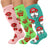 Multicolor(3 Pairs) / 2XL