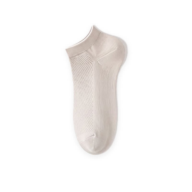 Plusock Breathable Mesh Ankle Socks(10 Pairs) - Khaki - EU35-42(US2-8.5) - image 10