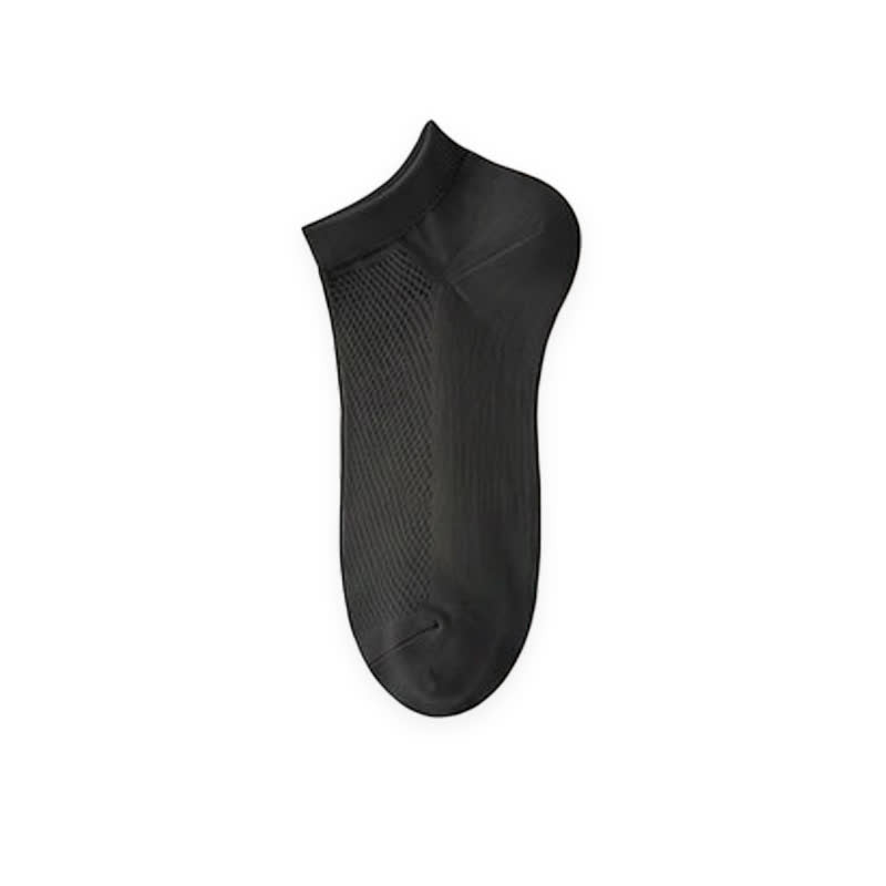 Plusock Breathable Mesh Ankle Socks(10 Pairs) - Black - EU35-42(US2-8.5) - image 7