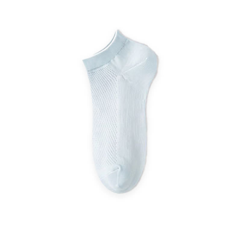Plusock Breathable Mesh Ankle Socks(10 Pairs) - Blue - EU35-42(US2-8.5) - image 9
