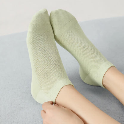 Plusock Breathable Mesh Ankle Socks(10 Pairs) - image 4