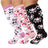 Multicolor(3 Pairs) / 2XL