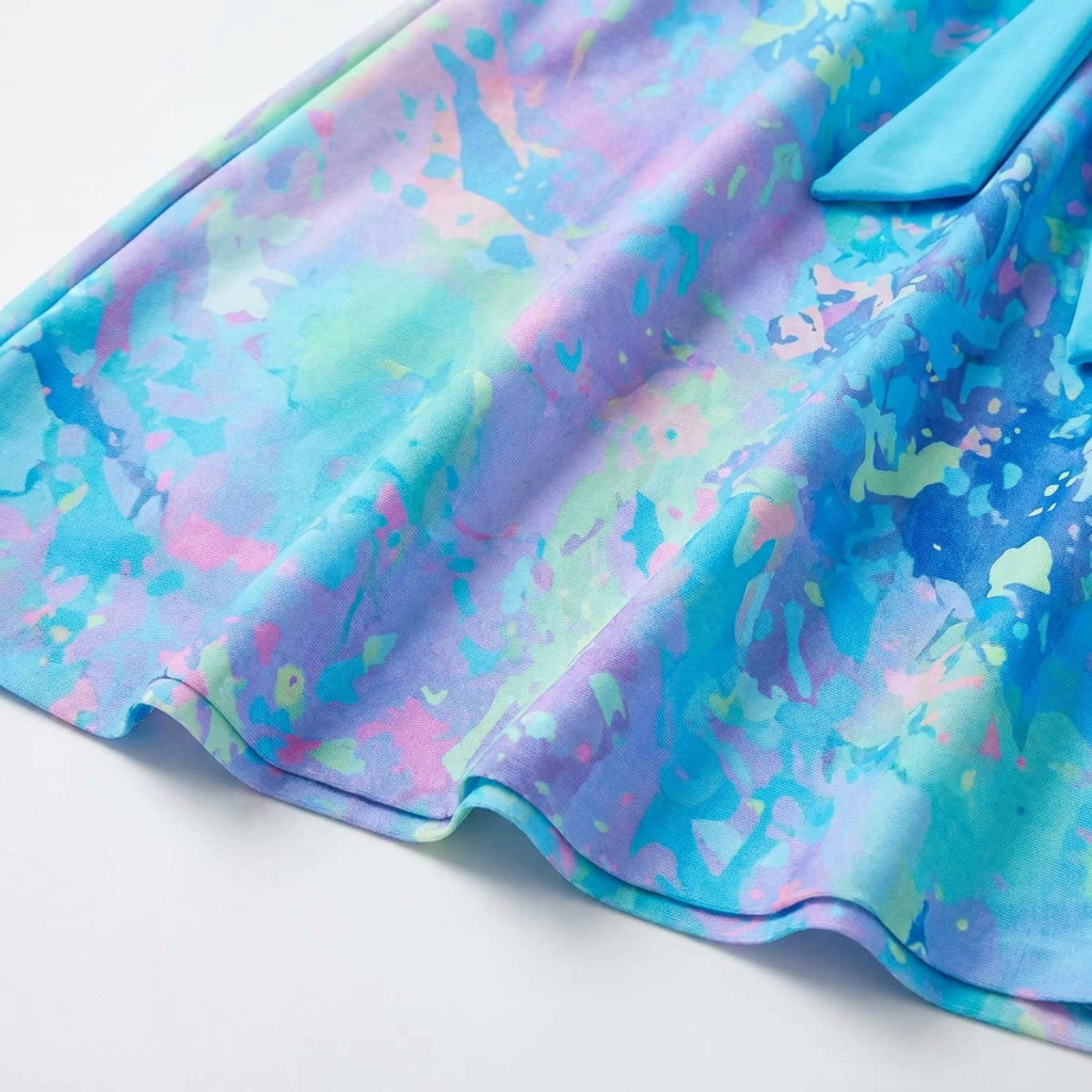 Plusock Tie‑Dye Tankini Swimwear - image 8