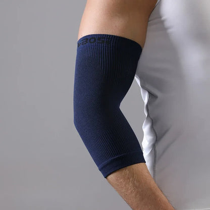 Plusock Breathable Sports Arm Elbow Sleeves - Navy Blue - XL - image 6