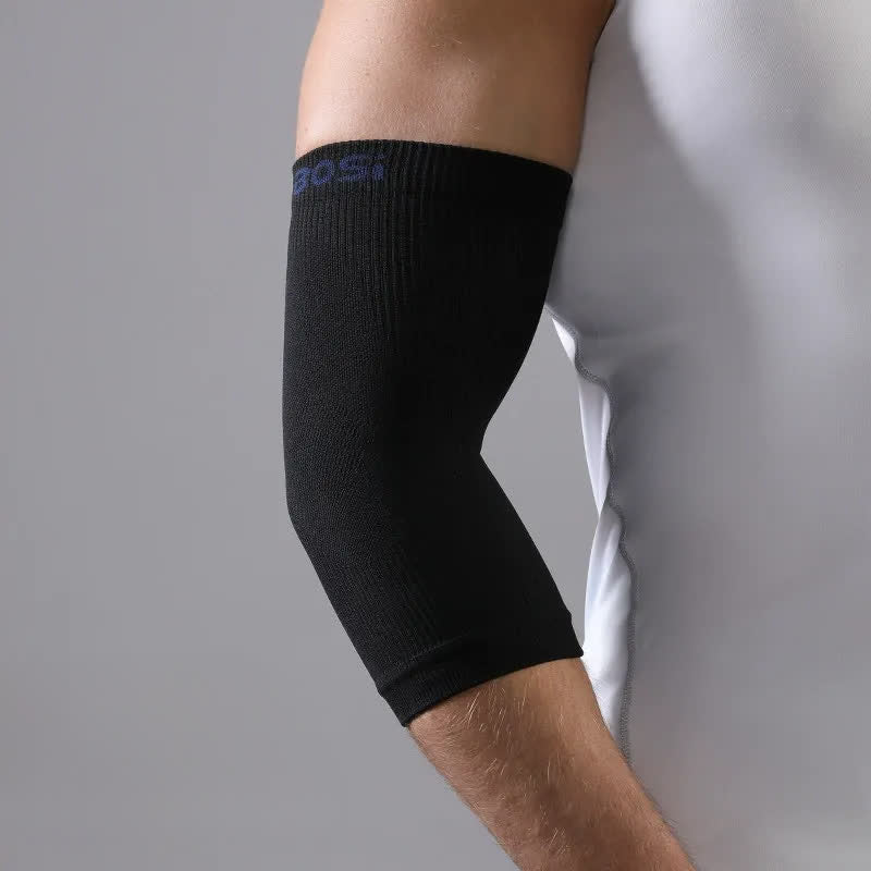 Plusock Breathable Sports Arm Elbow Sleeves - Black - XL - image 0
