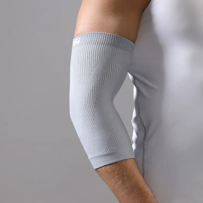 Plusock Breathable Sports Arm Elbow Sleeves - Grey - XL - image 2