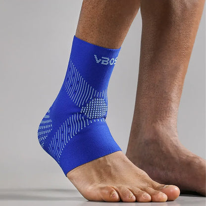 Plusock Plus Size 3D Knitted Ankle Braces - Blue - XL - image 5