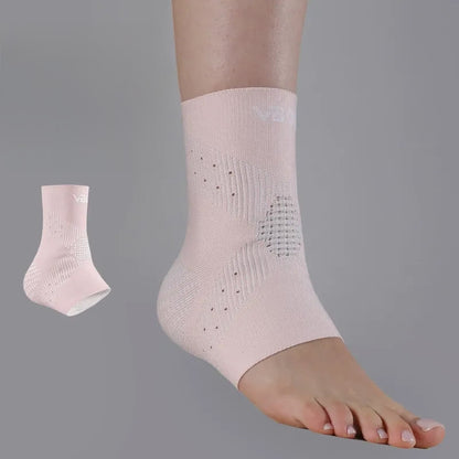 Plusock Plus Size 3D Knitted Ankle Braces - Pink - XL - image 3