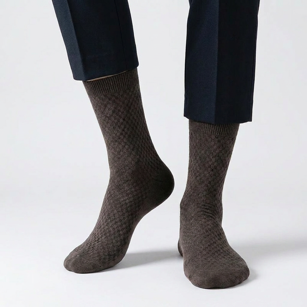 Plusock Bamboo Fiber Quarter Socks(5 Pairs) - image 1