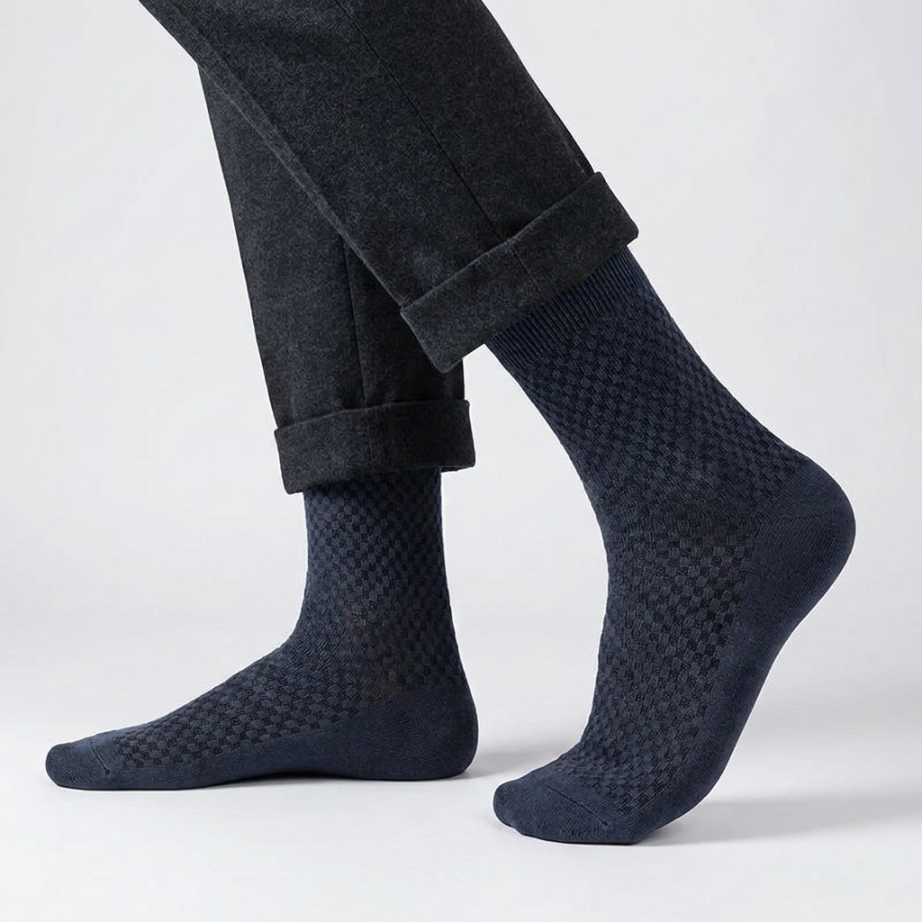 Plusock Bamboo Fiber Quarter Socks(5 Pairs) - image 2