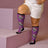 Purple(1 Pair) / 2XL
