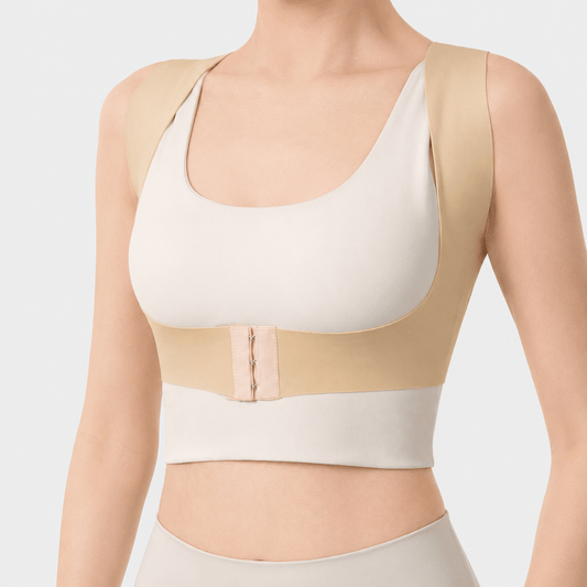Plusock X Back Posture Corrector Brace - Nude - L - image 0