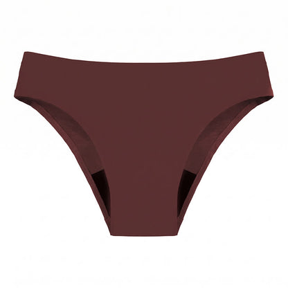 Plusock Seamless High Cut Panty - Brown - 4XL - image 9