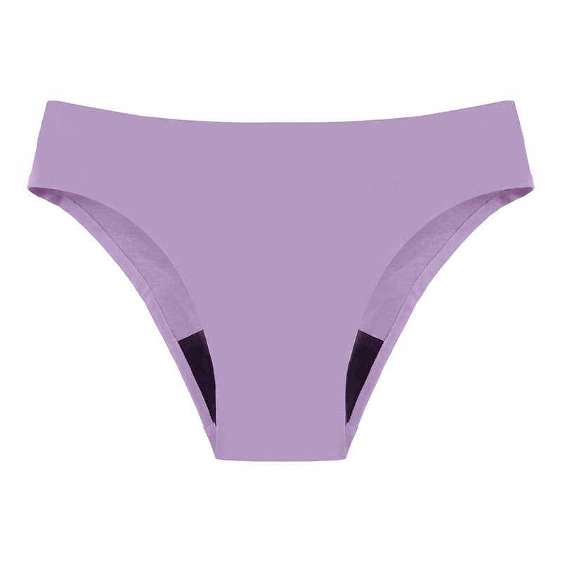 Plusock Seamless High Cut Panty - Purple - 4XL - image 8