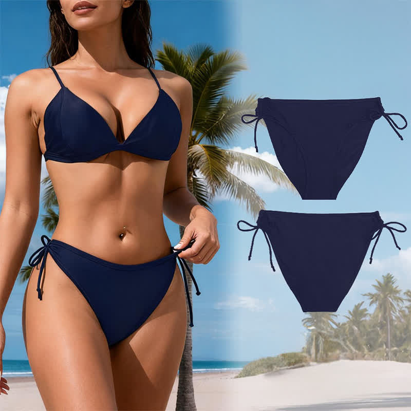Plusock Halter Triangle Tie Side Brief - image 0