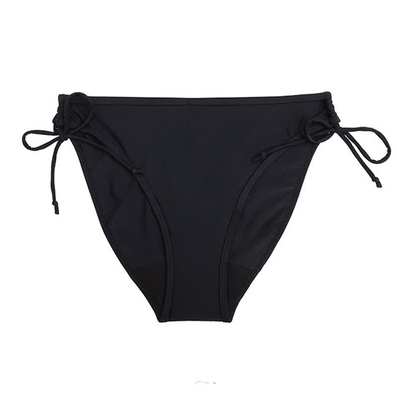 Plusock Classic Side Tie Panty - Black - 2XL - image 3